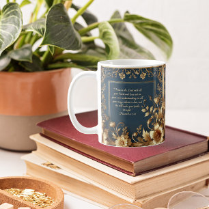- Heirloom Grace Bible Verse Customizable  Coffee Mug