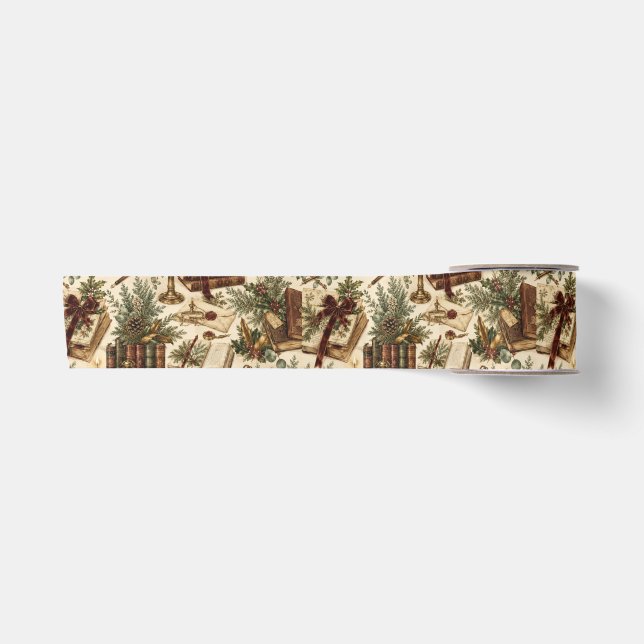 Heirloom Holiday Library Satin Ribbon (Front)