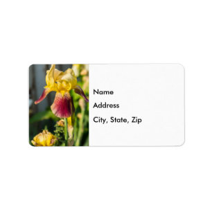 Heirloom Iris Label