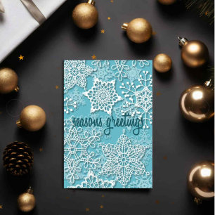 Heirloom Snowflake — Season's Greetings Card