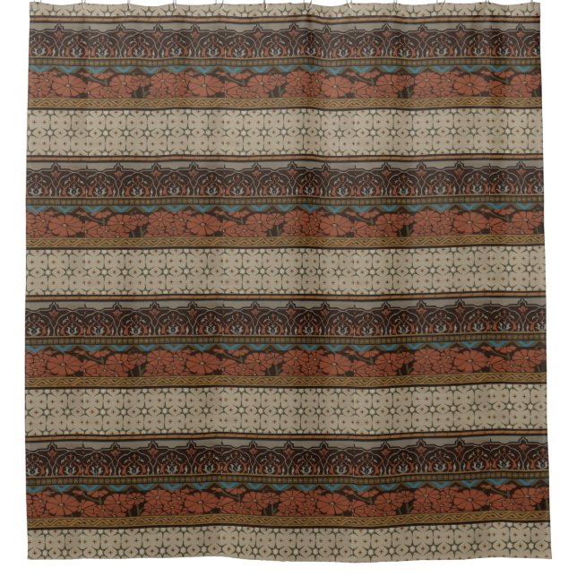 Heirloom Textile with Decorative Patterns (Front)