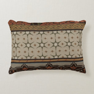 Heirloom Textile with Decorative Patterns Pillow