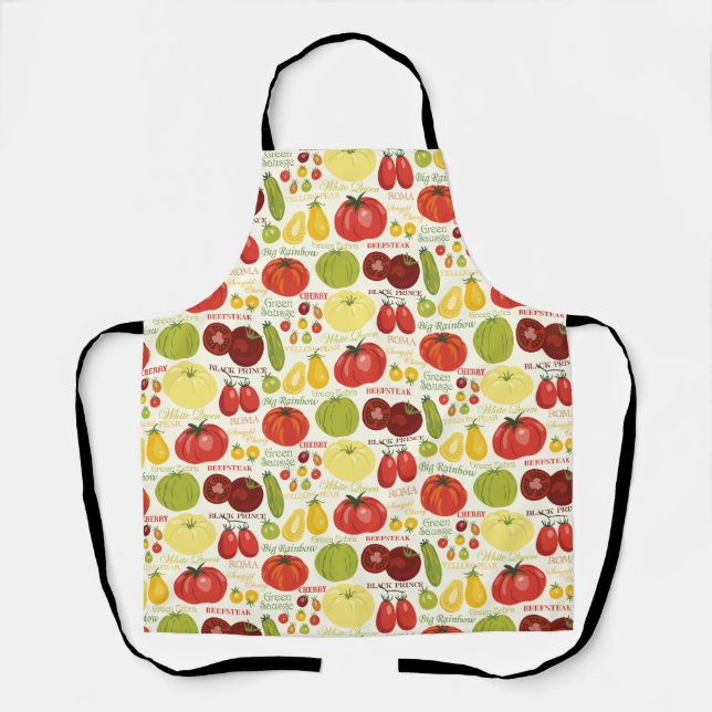Heirloom Tomatoes Apron (Front)