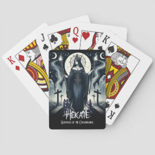 Hekate Goddess of the Crossroads Ghostly Spirits Playing Cards