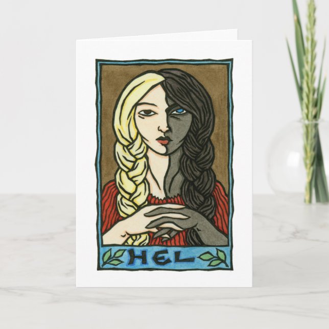 Hel Greeting Card (Front)