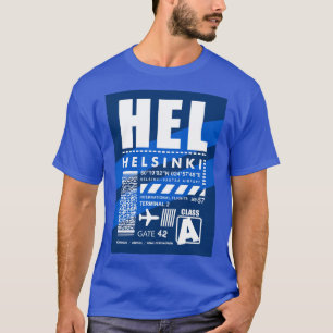 HEL Helsinki Airport T-Shirt