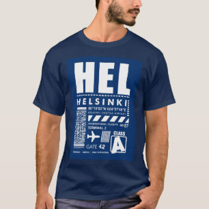 HEL Helsinki Airport T-Shirt