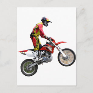 Helaine's Dirt Cycle Postcard