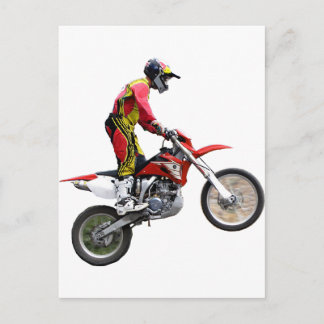 Helaine's Dirt Cycle Postcard