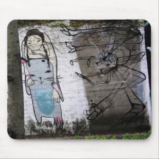 Helaine's Japanese Graffiti Mouse Pad