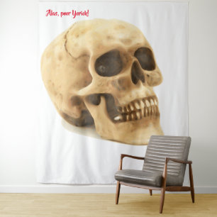 Hélas Pauvre Yorick Tapisserie