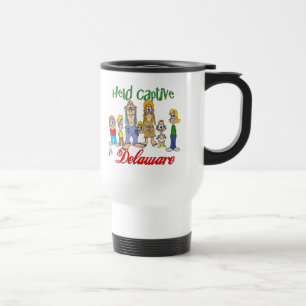 Held Captive in Delaware Travel Mug