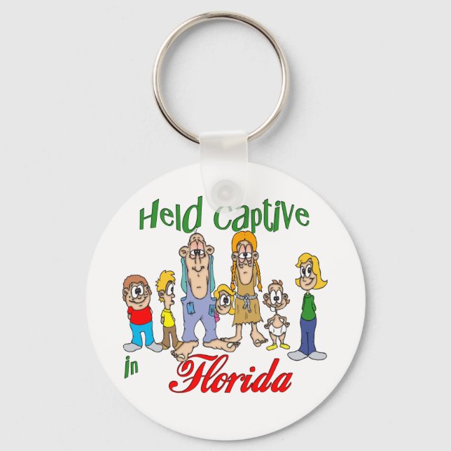 Held Captive in Florida Keychain (Front)