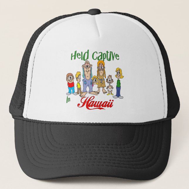 Held Captive in Hawaii Trucker Hat (Front)