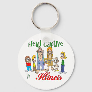 Held Captive in Illinois Keychain