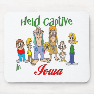 Held Captive in Iowa Mouse Pad