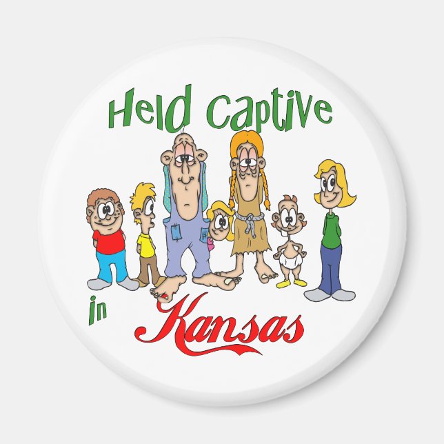 Held Captive in Kansas Magnet (Front)