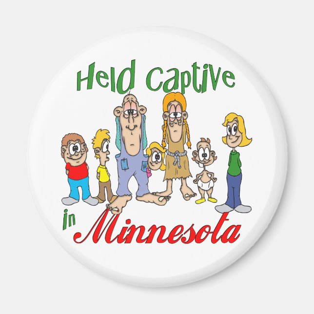 Held Captive in Minnesota Magnet (Front)