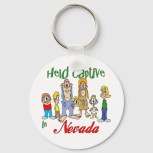 Held Captive in Nevada Keychain