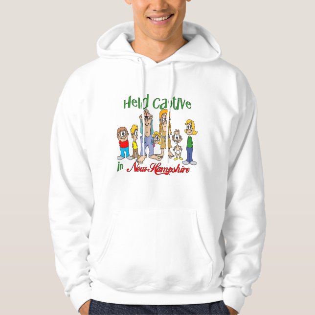 Held Captive in New Hampshire Hoodie (Front)