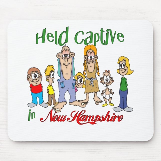 Held Captive in New Hampshire Mouse Pad (Front)