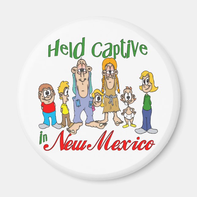 Held Captive in New Mexico Magnet (Front)