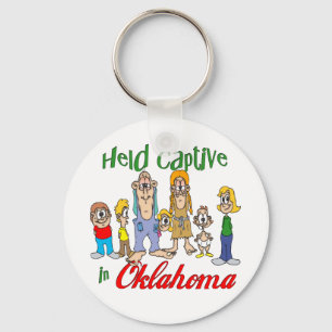 Held Captive in OKlahoma Keychain