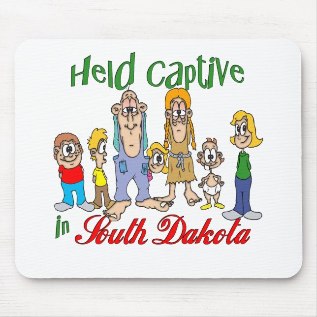 Held Captive in South Dakota Mouse Pad (Front)