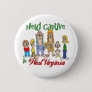 Held Captive in West Virginia 2 Inch Round Button