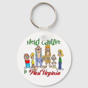 Held Captive in West Virginia Keychain
