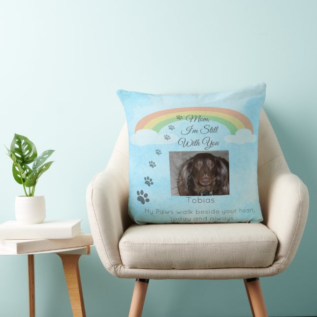 Held Close in Every Dawn Throw Pillow (Chair)