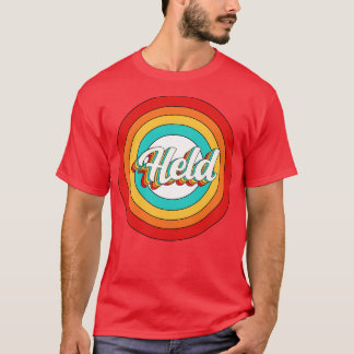 Held Name Shirt Vintage Held Circle
