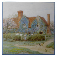 Helen Allingham Buckinghamshire House at Penn Str