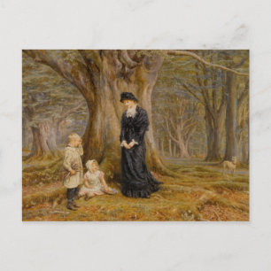 Helen Allingham Vintage The Lady of the Manor Postcard