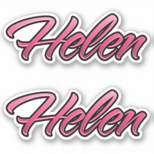 Helen faded pink Autocollants