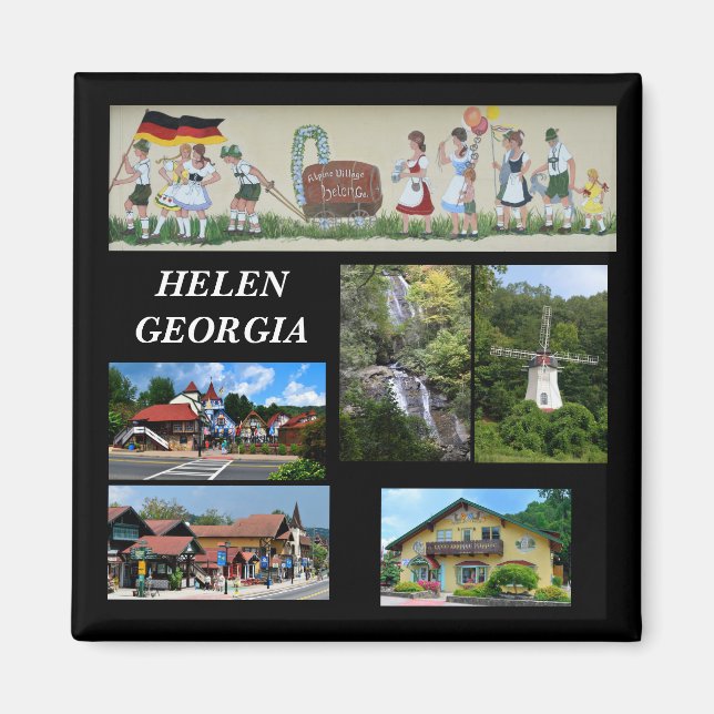 Helen, Georgia Magnet (Devant)