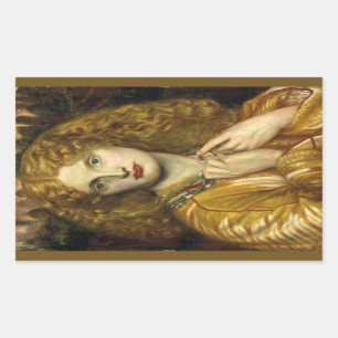 Helen of Troy (by Dante Gabriel Rossetti) Sticker