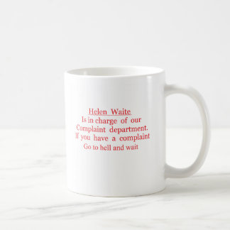 helen  waite coffee mug