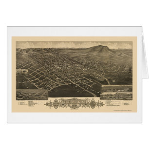 Helena, carte panoramique de la TA - 1883