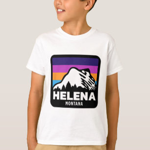 Helena Montana Fishing Skiing Snowboarding Family T-Shirt