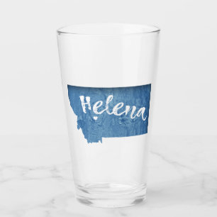 Helena Montana Wood Grain Glass