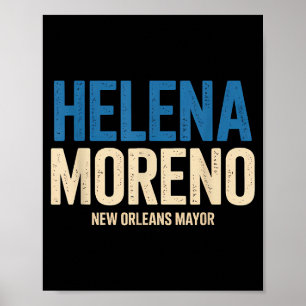 Helena Moreno New Orleans Mayor  Poster