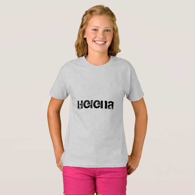 Helena Orphan Black character name block letters T-Shirt (Front Full)