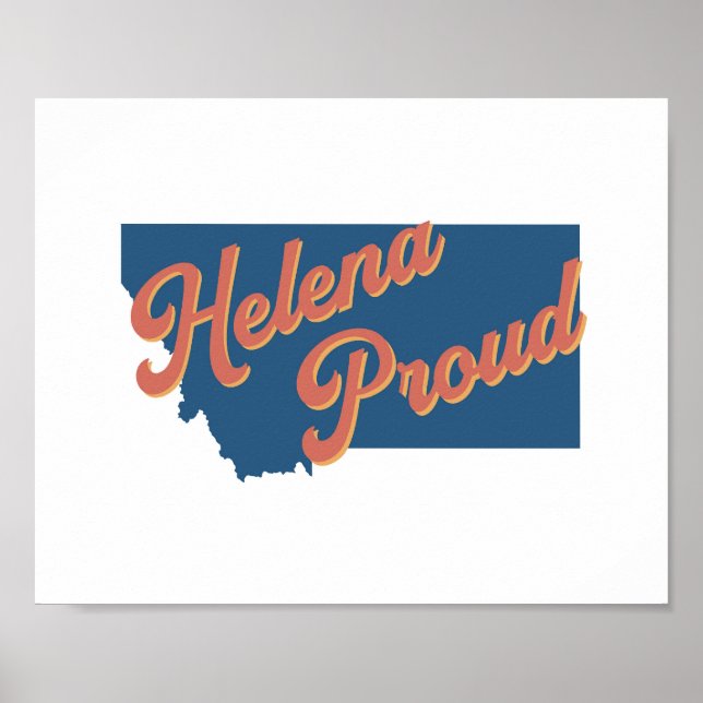 Helena Proud - Helena, Montana, impression de l'ét (Devant)