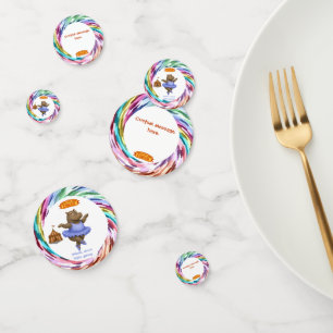 Helene circus hippo confetti