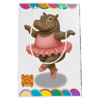 Helene circus hippo medium gift bag