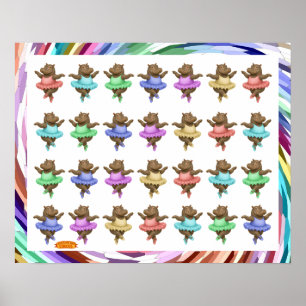 Helene circus hippo poster