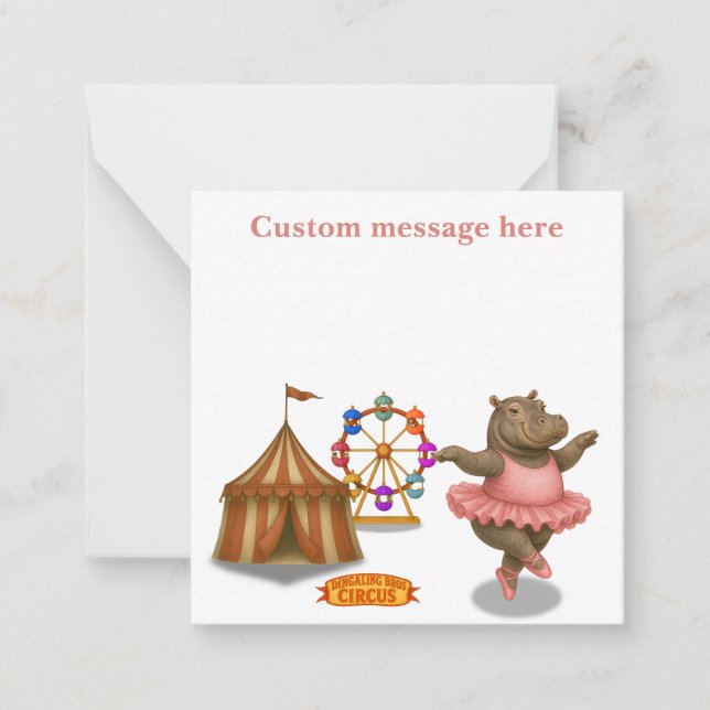 Helene circus performer card (Front)