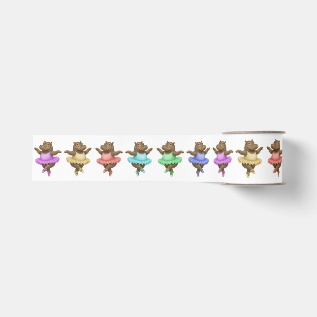 Helene circus performer grosgrain ribbon (Front)