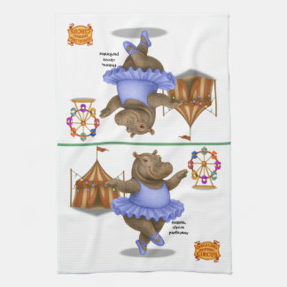 Helene circus performer kitchen towel